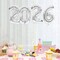 2026 Graduation Balloons 40 Inch Number Balloons Aluminum Foil Mylar Balloons for Graduation New Year Eve Anniversary Decorations Class of 2026 Grad Party Supplies(Number 2026)